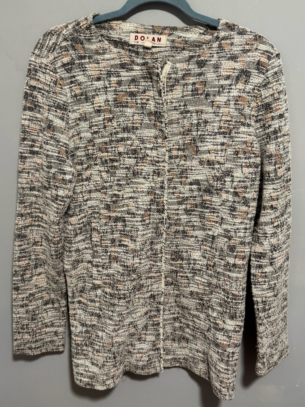 DOLAN- Anthropologie Longline Leopard Print Jacket/Blazer. Size M